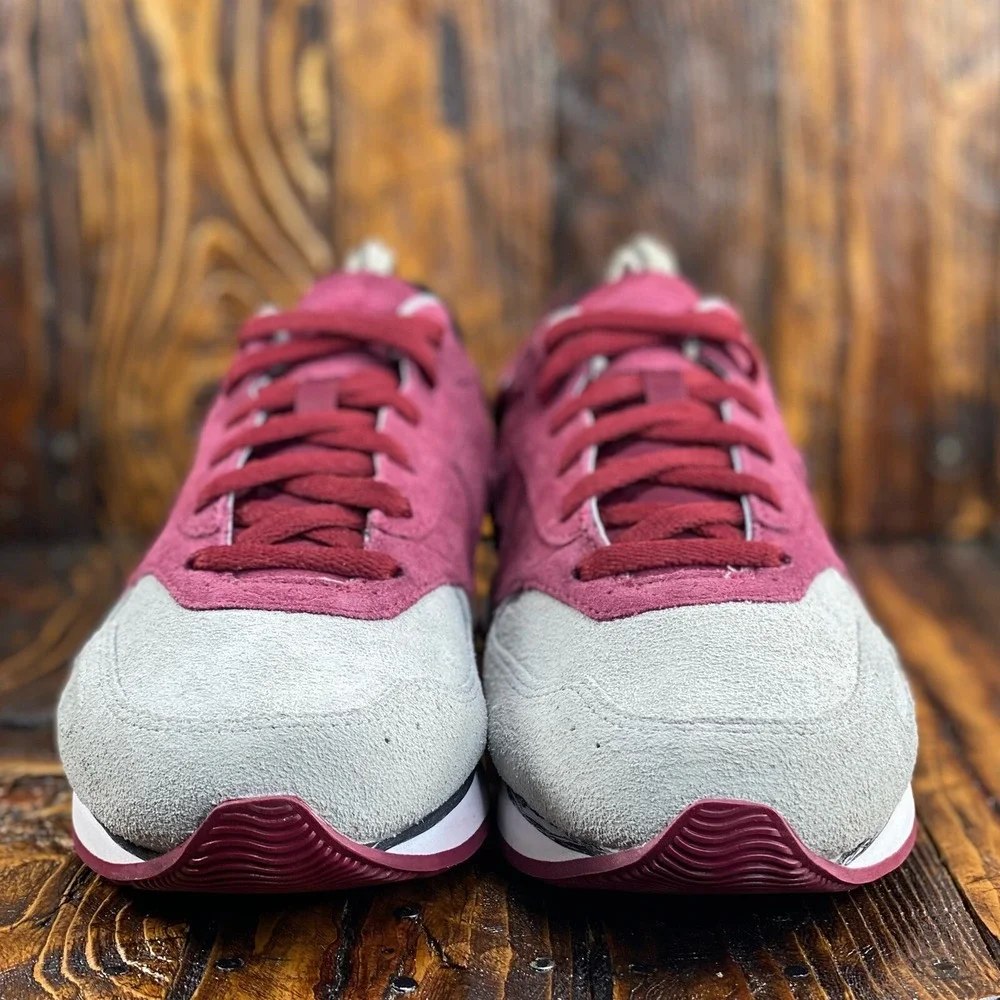 Converse Malden Racer OX‎ Men Sneakers Maroon Grey Suede Shoe 144573C Size 11 - Picture 5 of 11